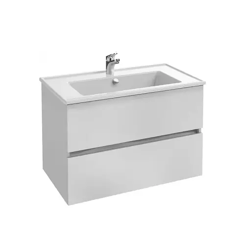 Waschtisch-Möbelset Tolbiac 80 cm, Weiß